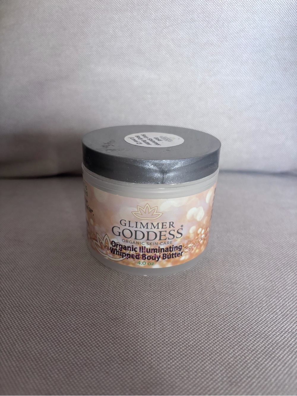 Glimmer Goddess Organic Bronze Sexy Shimmer Body Butter 2 oz. SEALED